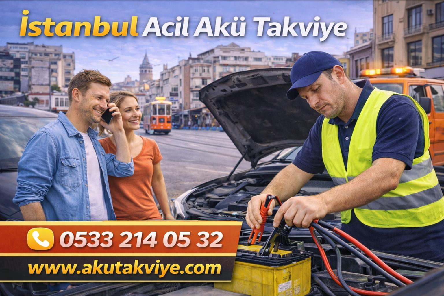 İstanbul Acil Akü takviye