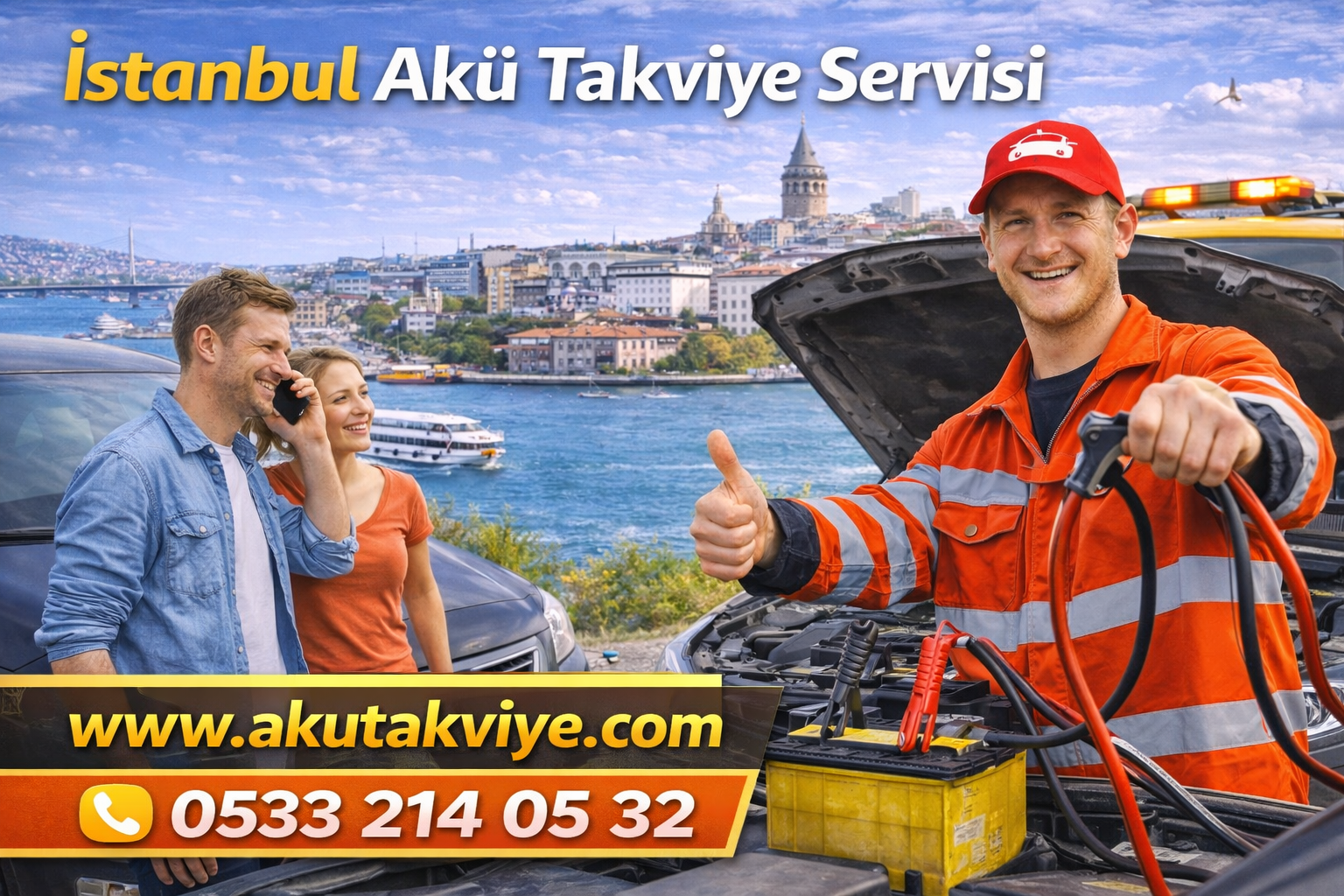 İstanbul Akü Takviye Servisi