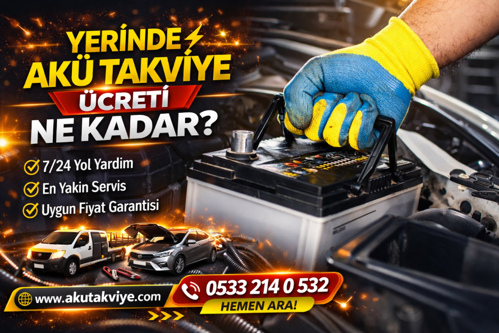 Yerinde akü takviye ücreti ne kadar ve mobil akü takviye hizmeti